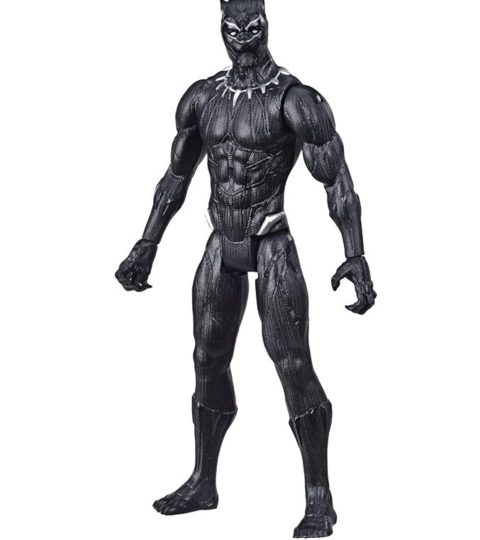 Marvel Avengers Titan Hero Series Collectible 12-Inch Black Panther Action Figure, Toy for Ages 4 and Up